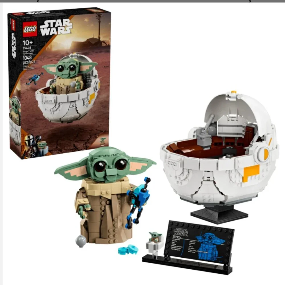 Sealed Lego Star Wars Grogu with Hover Pram set 75403